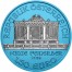 Austria VIENNA PHILHARMONIC SPACE BLUE series SPACE EDITION €1.5 Euro Silver Coin 2019 Galvanic plated 1 oz